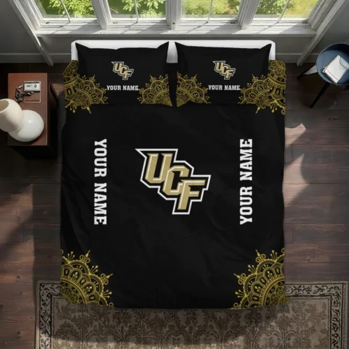 Customized Ucf Knights Mandala Lacework Bedding Set Best Selling