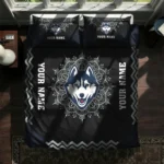 Customized Uconn Huskies Mandala Lacework Bedding Set Best Selling
