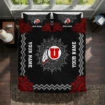 Customized Utah Utes Mandala Lacework Bedding Set Best Selling