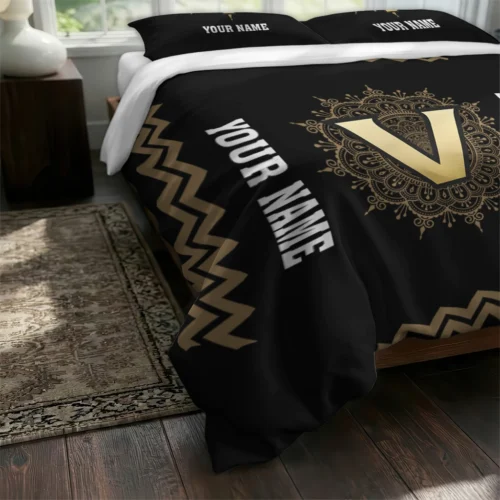 Customized Vanderbilt Commodores Mandala Lacework Bedding Set Fashion Forward