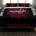 Customized Washington Capitals Mandala Lacework Bedding Set Best Selling
