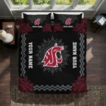 Customized Washington State Cougars Mandala Lacework Bedding Set Best Selling