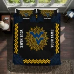 Customized West Virginia Mountaineers Mandala Lacework Bedding Set Best Selling