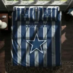 Dallas Cowboys Stripe Style Bedding Set Best Selling