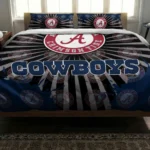 Dallas Cowboys Sunburst Splatter Bedding Set Best Selling