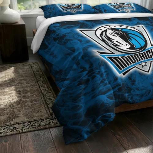 Dallas Mavericks Red Mist Bedding Set Fashion Forward