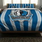 Dallas Mavericks Stripe Style Bedding Set Best Selling