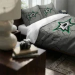 Dallas Stars Cracked Texture Bedding Set Best Selling