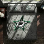 Dallas Stars Cracked Texture Bedding Set Best Selling