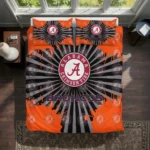 Denver Broncos Sunburst Splatter Bedding Set Best Selling