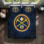 Denver Nuggets Red Mist Bedding Set Best Selling