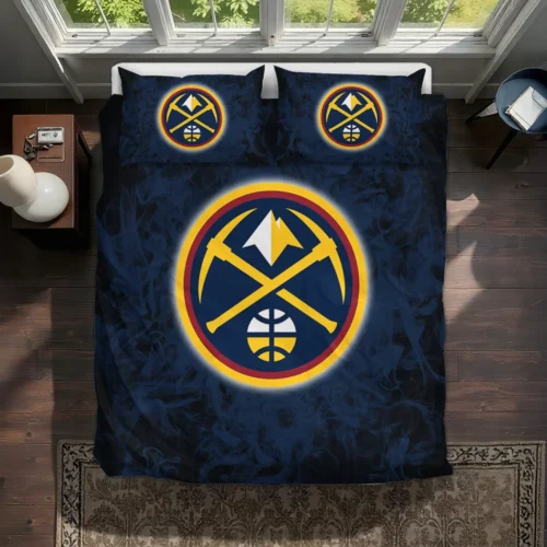 Denver Nuggets Red Mist Bedding Set Best Selling