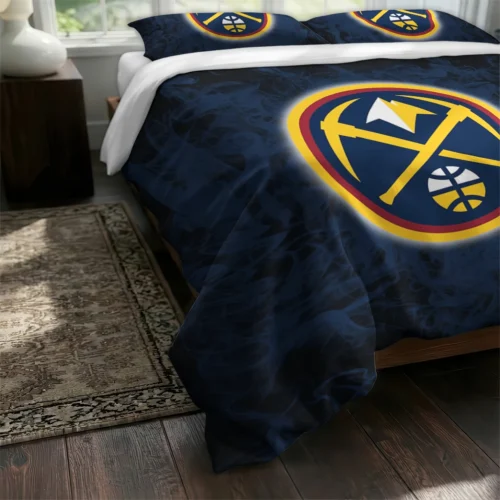 Denver Nuggets Red Mist Bedding Set Fashion Forward