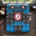 Detroit Lions Sunburst Splatter Bedding Set Best Selling