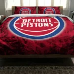 Detroit Pistons Red Mist Bedding Set Best Selling