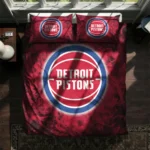 Detroit Pistons Red Mist Bedding Set Best Selling