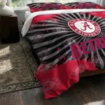 Detroit Pistons Sunburst Splatter Bedding Set Best Selling