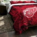 Detroit Red Wings Red Mist Bedding Set Best Selling