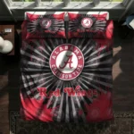 Detroit Red Wings Sunburst Splatter Bedding Set Best Selling