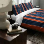 Detroit Tigers Stripe Style Bedding Set Best Selling