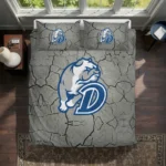Drake Bulldogs Cracked Texture Bedding Set Best Selling