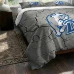 Drake Bulldogs Cracked Texture Bedding Set Best Selling