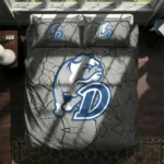 Drake Bulldogs Cracked Texture Bedding Set Best Selling