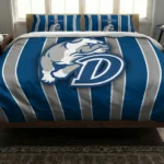 Drake Bulldogs Stripe Style Bedding Set Best Selling