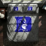 Duke Blue Devils Cracked Texture Bedding Set Best Selling