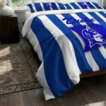 Duke Blue Devils Stripe Style Bedding Set Best Selling