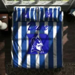 Duke Blue Devils Stripe Style Bedding Set Best Selling