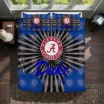 Duke Blue Devils Sunburst Splatter Bedding Set Best Selling