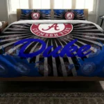 Duke Blue Devils Sunburst Splatter Bedding Set Best Selling