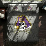 East Carolina Pirates Cracked Texture Bedding Set Best Selling