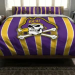 East Carolina Pirates Stripe Style Bedding Set Best Selling