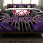 East Carolina Pirates Sunburst Splatter Bedding Set Best Selling