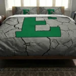 Eastern Michigan Eagles Cracked Texture Bedding Set Best Selling