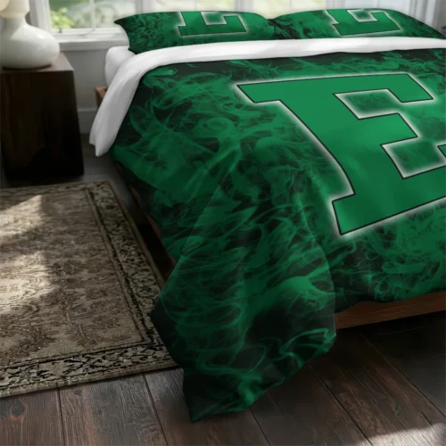Eastern Michigan Eagles Red Mist Bedding Set Fashion Forward