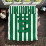 Eastern Michigan Eagles Stripe Style Bedding Set Best Selling