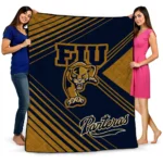 FIU Panthers Arrow Layers Blue Quilt Blanket 1 fiu panthers arrow layers blue quilt blanket best selling.webp