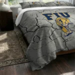 Fiu Panthers Cracked Texture Bedding Set Best Selling