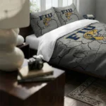 Fiu Panthers Cracked Texture Bedding Set Best Selling