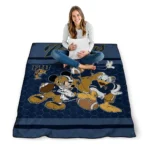 fiu panthers disney football blue quilt blanket best selling.webp