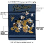 fiu panthers disney football blue quilt blanket best selling.webp