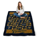 fiu panthers helmet heart blue quilt blanket best selling.webp