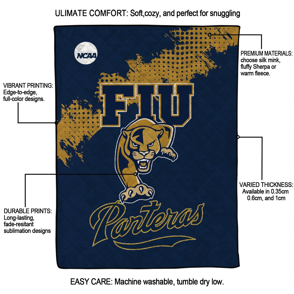 fiu panthers paint trail blue quilt blanket latest model.webp fiu panthers paint trail blue quilt blanket latest model.webp