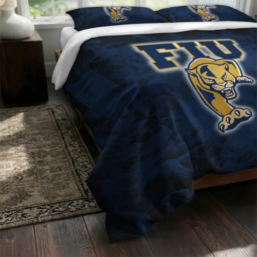 Fiu Panthers Red Mist Bedding Set Fashion Forward