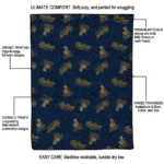fiu panthers solid classic blue quilt blanket best selling.webp