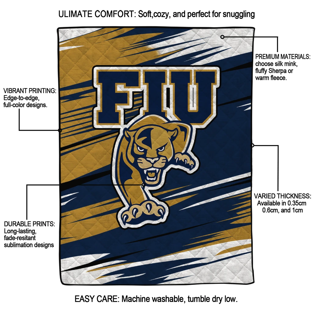 fiu panthers wild lines blue white quilt blanket latest model.webp fiu panthers wild lines blue white quilt blanket latest model.webp