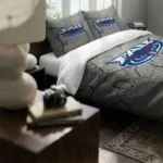 Florida Atlantic Owls Cracked Texture Bedding Set Best Selling